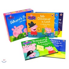 페파 피그 원서 하드커버 5종 세트 (플랩북) : Where's Peppa And Other Stories : A Lift-the-flap book : Wh..., Ladybird