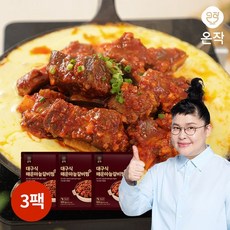 [KT알파쇼핑][온작] 이영자 매운마늘 갈비찜 500g x 3팩, 3개
