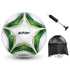 스타 더풀문 더 몬타나 축구공, SB895T + 볼펌프 + 메쉬볼낭