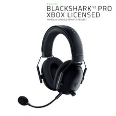 레이저 게이밍 BlackShark V2 Pro Xbox Licensed 헤드셋, RZ04-0453, 블랙