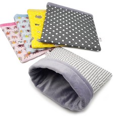 극세사 겨울용 주머니 포치 25x25, 랜덤색상, 1개
