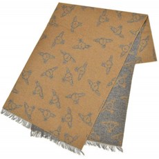 Vivienne Westwood (비비안 웨스트 우드) 머플러 오부 / 구 yvw257 81030013 10643 : 3 컬러 (CAMEL)