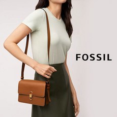 파슬 에본데일 FOSSIL 가죽 숄더백 스몰 크로스백 사각백