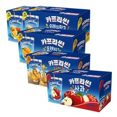 카프리썬 오렌지망고 20개+ 사과 10개+ 오렌지 10개+ 사파리 10개 총 50개, 1세트