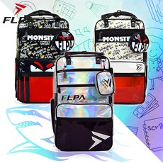 [플파] 배드민턴가방 캐릭터백팩, 가방선택:MONSTER BACKPACK 화이트