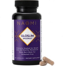 NAOMI Gloslim Spicefruit Clinically Researched West African Spicefruit Bioactive Polyphenols Supp