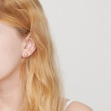 납작담수귀걸이