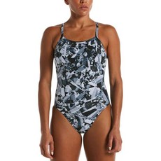 [현대백화점]나이키 여성수영복 젬스톤 레이서 백 원피스 NESSA077-001 나이키스윔