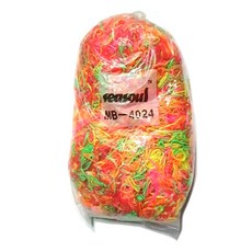 칼라고무밴드벌크(1번) 5가지혼합 약1kg