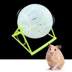 햄스터 쳇바퀴 볼 장난감 놀이터 스트레스해소 운동기구, 1개, 햄스터볼12cm