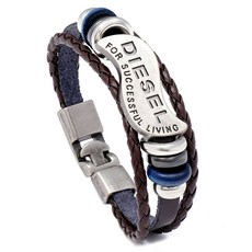 태평만성 가죽팔찌 트렌디한 심플한 팔찌bracelet