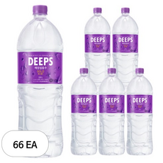 Deeps 먹는 해양심층수 골드, 2L, 66개