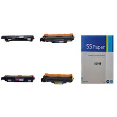 MOA 오키 MC561dn 재생토너 대용량 4색set (복사용지 500매 포함), 1set, 4색