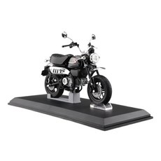 [AOSHIMA] 혼다 몽키 125cc 펄샤이닝 블랙 22년식 1:12 Honda monkey Complete Motorcycle, 블랙 펄샤이닝개