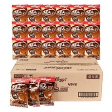 켈로그 시리얼 첵스초코 개별포장 건강한 식사대용 씨리얼 어린이간식, 30g, 20개