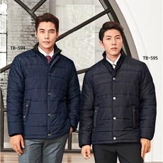 남문 티뷰크 겨울 동계 패딩 근무복 작업복 점퍼 카라 2중 카라 탈부착 TB-594 5