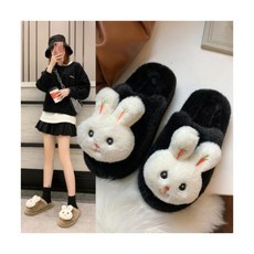 라오농 귀욤 토끼 털슬리퍼 겨울슬리퍼 실내용슬리퍼 +lv5599