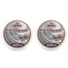 오케이 아프리칸 시어 버터 화이트 스무스, 227g, 2개