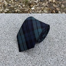 타탄체크자동넥타이