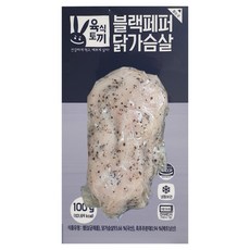 육식토끼 소프트 닭가슴살 100g, 블랙패퍼맛 1팩, 1개