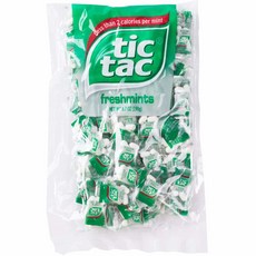 틱택 프레쉬 민트 필로우팩 100개입 Tic Tac Fresh Mint Pillow Pack, 단일상품
