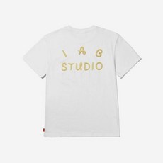 IAB Studio 반팔티 남자 여자 상의 아이앱 스튜디오 x 오뚜기 마요네스 50주년 티셔츠 화이트 Ottogi Mayonnaise 50th Anniversary T-Shirt