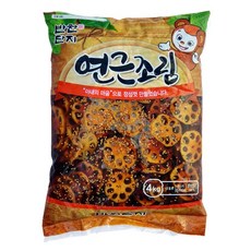 또밥찬 아삭 연근조림 4kg 연근반찬 반찬단지, 1개