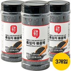 [ 소비기한 임박 25.02.13 ]오늘좋은 흑임자 볶음깨 기획 200g*3개, 3개, 200g