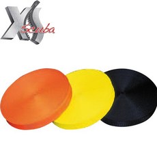XS SCUBA 스쿠버다이빙 웨이트 벨트 웨빙 50m, 검정
