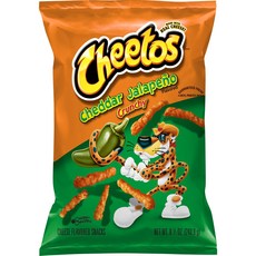 [국내배송] 미국 Cheetos Crunchy Cheddar Jalapeno 치토스 크런치 체다 할라피뇨 8.5oz(240.9g), 204.9g, 1개