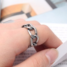 남자순금체인반지