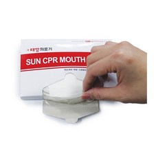 CPR 심폐소생술 마우스쉴드 구급소생마스크 팩키지 100매, 1개