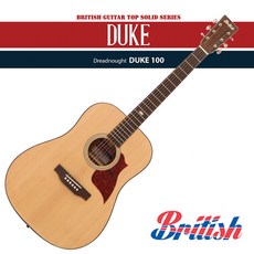 브리티시 어쿠스틱 통기타 DUKE100 탑솔리드