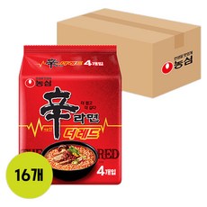 농심 NEW 신라면 더레드 125g x 16봉