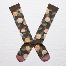 본메종 Knee-Highs socks, hydrangea