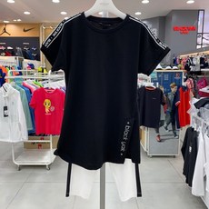 블랙야크키즈 여아용 레깅스 반팔원피스세트 스위티세트