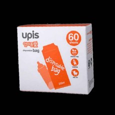 유피스 엄마품애 일회용 비닐팩 60매 지퍼팩 93000EA, 1개