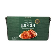 신세계푸드 피코크 조선호텔 썰은 포기김치 1.9kg, 1개