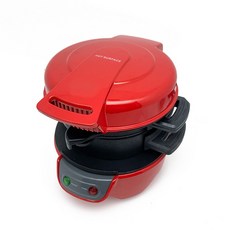 가정용 아침 식사 기계 햄버거 샌드위치 메이커 계란 쿠커 링 빵 와플, 01 Red, 01 AU