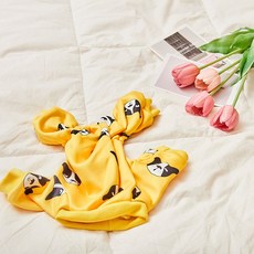 볼독 [무료배송]강아지실내복 강아지내복 강아지올인원(기모) 올인원, 도기옐로우, 1개