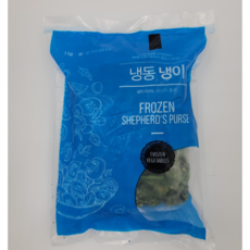 [얌얌마켓] 냉동 냉이 1kg (아이스박스 포함), 1개