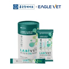 라비벳 장건강 관절 강아지 고양이 겸용 유산균 2g 30포, 60g, 1개 - 리브펫유산균