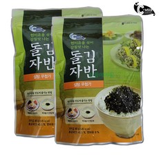 코스트코 예맛 현미유 돌김자반 80g (1봉/2봉/3봉 /4봉옵션) 무설탕 김자반 후리카케, 2봉