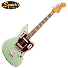 스콰이어 Classic Vibe 70S Jaguar Laurel 기타, 037-4090-557, SURF GREEN