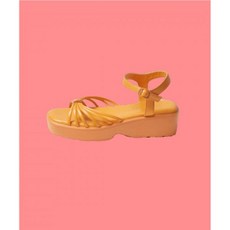 [100%정품] 아카이브앱크 Knotted 플랫폼 통굽sandal Papaya OK2AM23003ORT