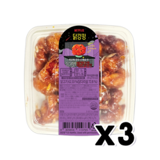 넷플릭스 이거닭강정 매콤달콤맛 즉석치킨 260g x 3개