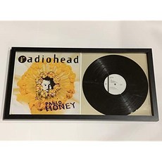 Thom Yorke 표지판 프레임 꿀 꿀 레코드 라디오 헤드 매우 희귀 PSA DNA Coa, 본상품