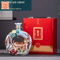 추석 도꾸리 설날 선물 중국술 온주 양주 고량주병