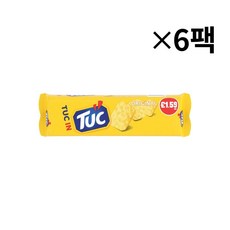 (영국직배) 제이콥스 Tuc 오리지널 크래커 과자 150g 6팩 Jacob