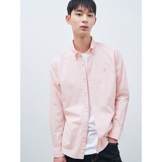 [빈폴] 마이크로 시어서커 스트라이프 셔츠 라이트 핑크 (BC4264C42Y)